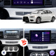 Штатная магнитола Lesko для Mitsubishi Lancer X Рестайлинг 2 2015-2017 экран 10" 4/64Gb CarPlay 4G Wi-Fi GPS Prime