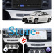 Штатная магнитола Lesko для Mitsubishi Lancer X Рестайлинг 2 2015-2017 экран 10" 4/64 QLED CarPlay 4G Wi-Fi GPS 360 Prime