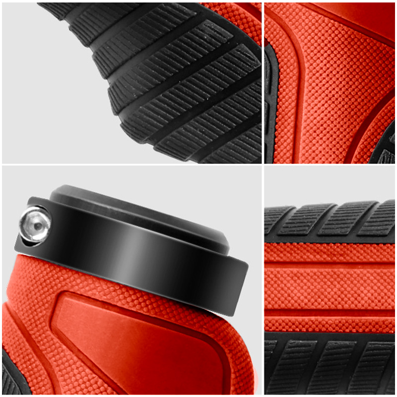 Анатомические Грипсы / Велосипедные ручки West Biking 0804021 Red