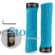 Грипсы велосипедные West Biking YP0804063 с двумя замками ручки на руль Blue