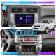 Штатная магнитола Lesko для Toyota 4Runner V Рестайлинг 2013-н.в. экран 9" 2/32Gb CarPlay 4G Wi-Fi GPS Prime