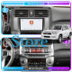 Штатная магнитола Lesko для Toyota 4Runner V Рестайлинг 2013-н.в. экран 9" 4/64 QLED CarPlay 4G Wi-Fi GPS 360 Prime