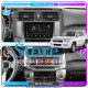 Штатная магнитола Lesko для Toyota 4Runner V Рестайлинг 2013-н.в. экран 9" 4/64Gb 4G Wi-Fi GPS Top