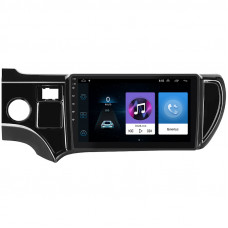 Штатная магнитола Lesko для Toyota Aqua I 2011-2014 экран 9" 1/16Gb Wi-Fi GPS Base