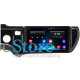 Штатная магнитола Lesko для Toyota Aqua I 2011-2014 экран 9" 2/32Gb Wi-Fi GPS Base