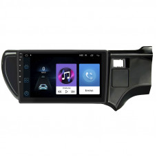 Штатная магнитола Lesko для Toyota Aqua I right wheel 2011-2021 экран 9" 1/16Gb Wi-Fi GPS Base