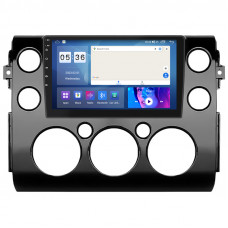 Штатная магнитола Lesko для Toyota FJ Cruiser  2006-н.в. экран 9" 4/64Gb CarPlay 4G Wi-Fi GPS Prime