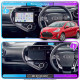 Штатная магнитола Lesko для Toyota Prius c I Рестайлинг 2015-н.в. экран 9" 4/64 QLED CarPlay 4G Wi-Fi GPS 360 Prime