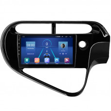 Штатная магнитола Lesko для Toyota Prius c I Рестайлинг 2015-н.в. экран 9" 6/128Gb 4G Wi-Fi GPS Top