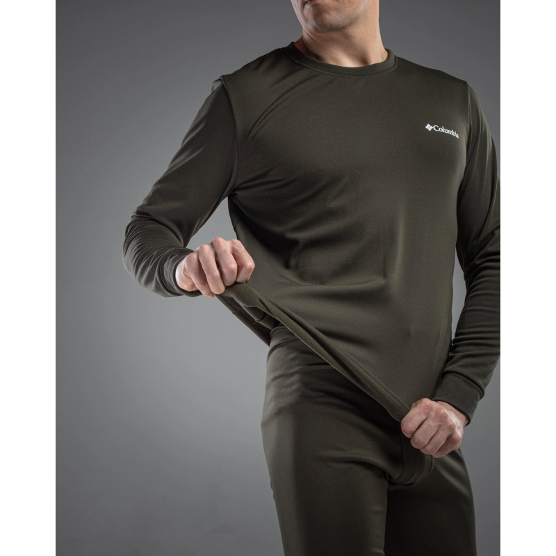 Чоловіча термобілизна Columbia Хакі. Тепла термобілизна для повсякденного носіння та активного відпочинку. Колір Хакі і чорний. Лише 2 дні до кінця розпродажу.