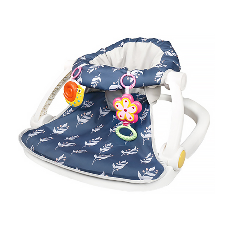 Кресло-сиденье для малыша 68179 шезлонг с игрушками погремушками