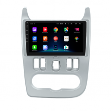 Штатная магнитола Lesko для Renault Logan I Рестайлинг 2009-2015 экран 9" 2/32Gb 4G Wi-Fi GPS Top