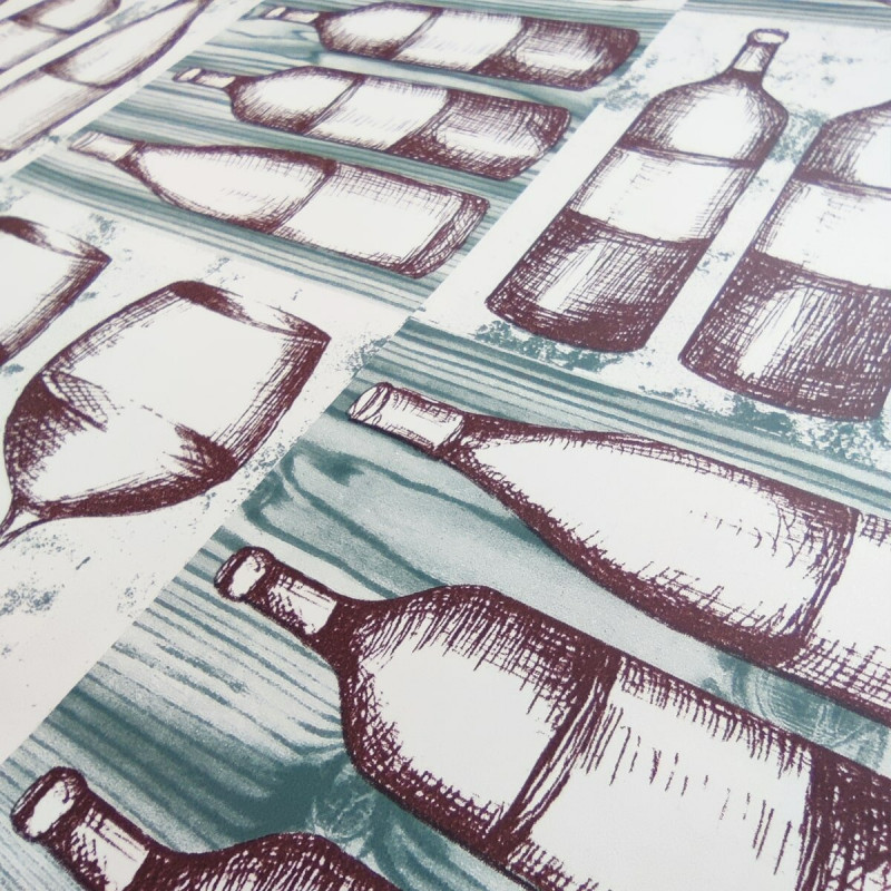 Самоклеюча плівка на паперовій основі 0,45х10м х 0,07мм Винна SW-00000798