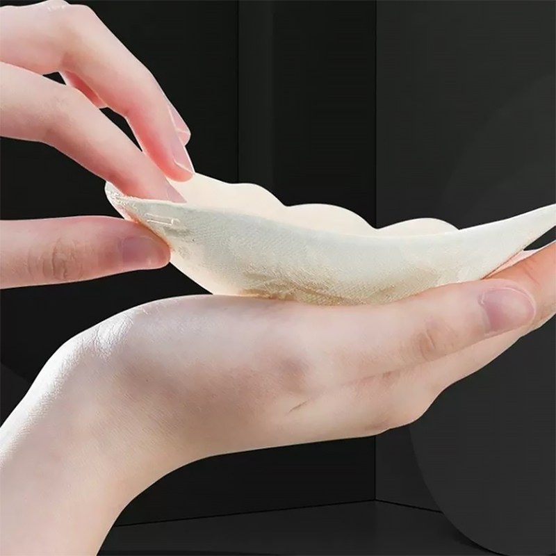 Бюстгальтер-невидимка Fly Bra G00D89 с эффектом Рush Up без бретелей кружевной лиф Бежевый A