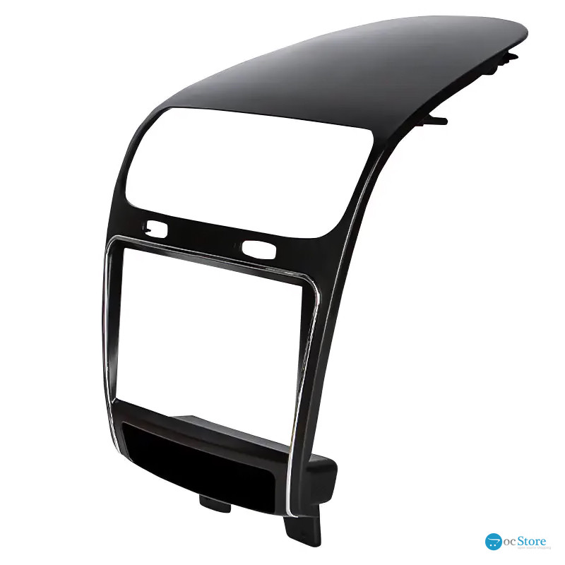 Штатный комплект переходная рамка Dodge Journey 2011-2020 Fiat Freemont 2011-2016 (0000) 9" + адаптер питания