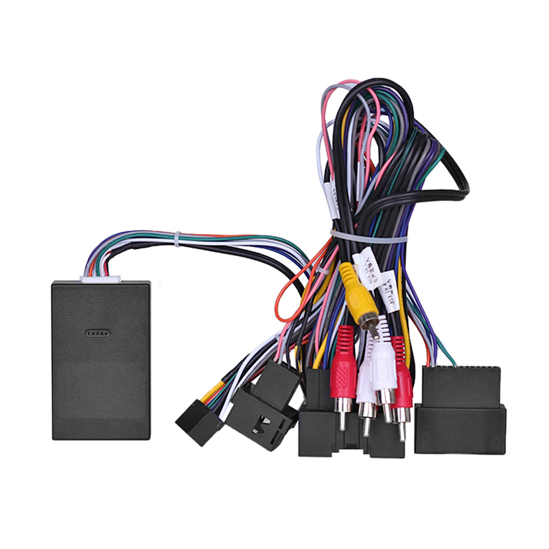 Адаптер штатного усилителя FEELDO Ford Focus 2011-2019 Mondeo 2011-2019 Escape 2012-2019 EcoSport 2014+ CAN-BUS (6567)