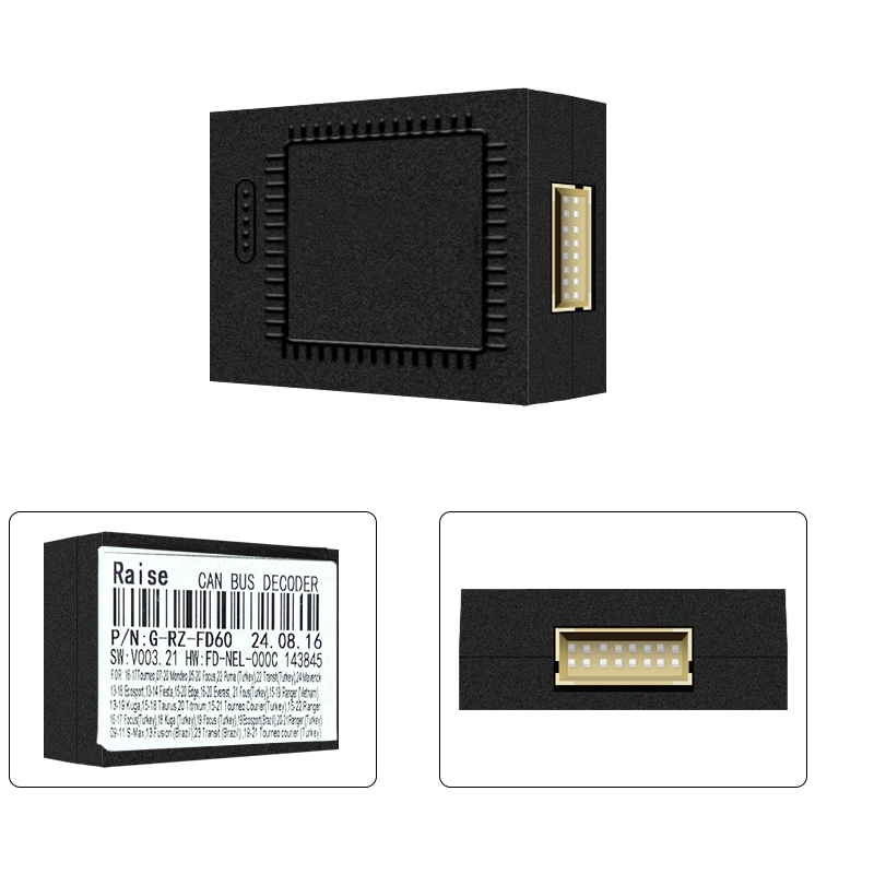 Адаптер штатного усилителя FEELDO Ford Focus 2011-2019 Mondeo 2011-2019 Escape 2012-2019 EcoSport 2014+ CAN-BUS (6567)