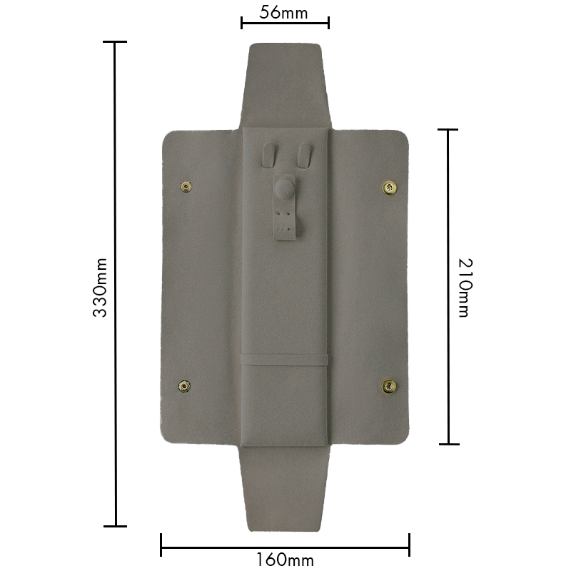 Дорожный футляр Casegrace SP-01345 органайзер для украшений и ювелирных изделий для путешествий Gray
