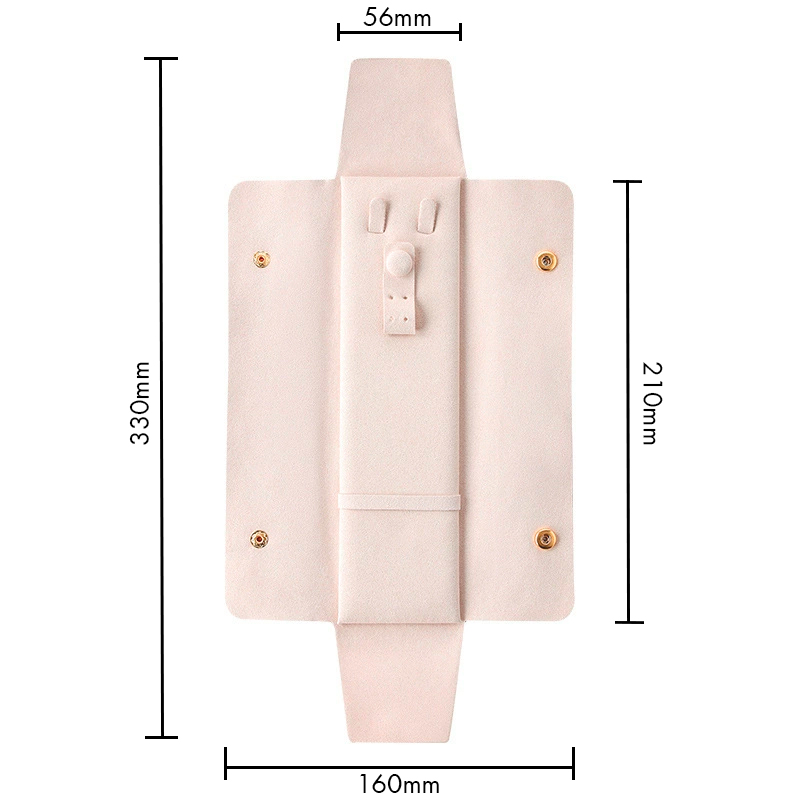 Дорожный футляр Casegrace SP-01345 органайзер для украшений и ювелирных изделий для путешествий Light Pink