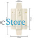 Дорожный футляр Casegrace SP-01345 органайзер для украшений и ювелирных изделий для путешествий White
