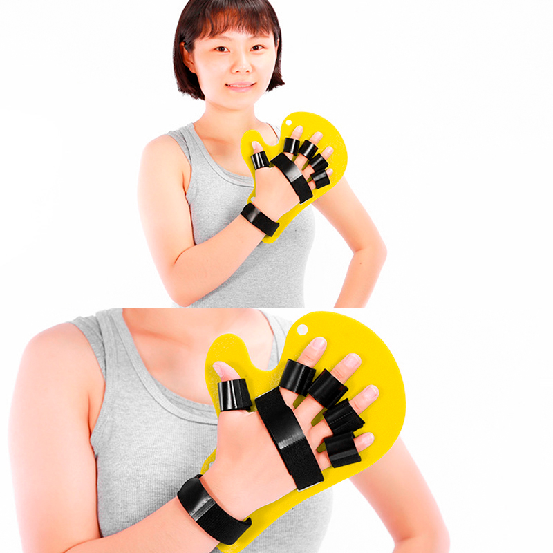 Бандаж фиксатор после инсульта для руки BS-23 тренажер выпрямитель пальцев кисти против спастичности Правая + Левая