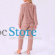 Женская тёплая пижама 5312 Light pink костюм для дома M