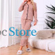 Женская тёплая пижама 5312 Light pink костюм для дома M