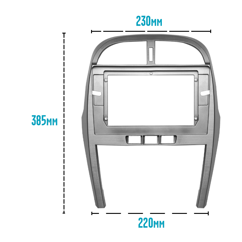 Переходная рамка Chery Tiggo 3 2014-2016 (7270) 10.1"