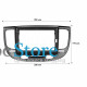 Переходная рамка Kia Rio (JB) 2005-2011 (6455) 9"