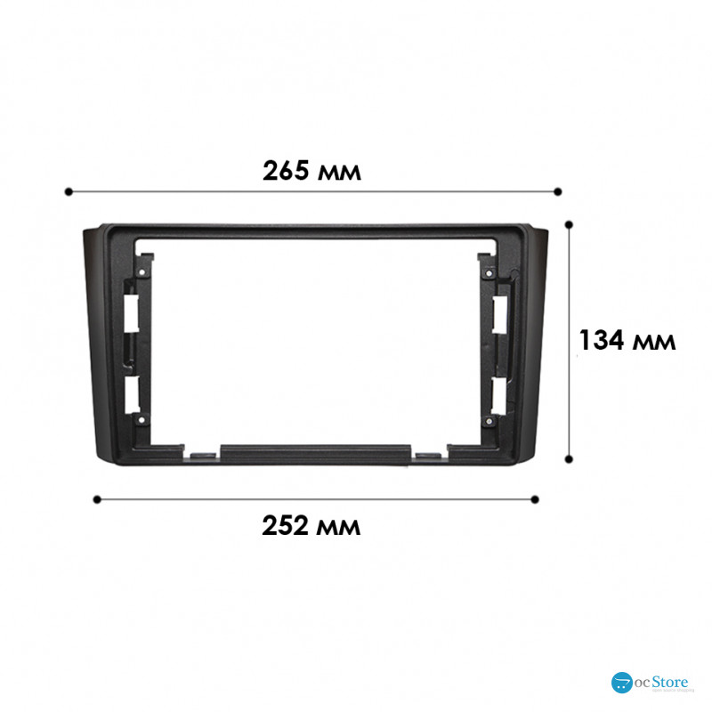 Переходная рамка Ssang Yong Rexton 2007-2012 (SY 019N) 9"