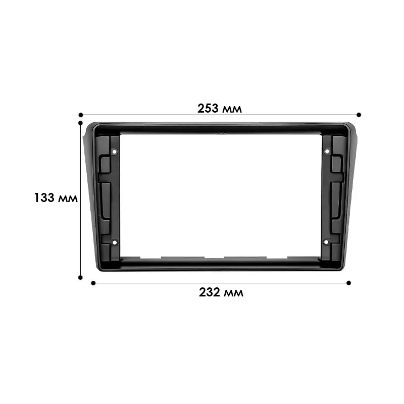 Переходная рамка Toyota Avensis 2002-2008 (7107) 9"