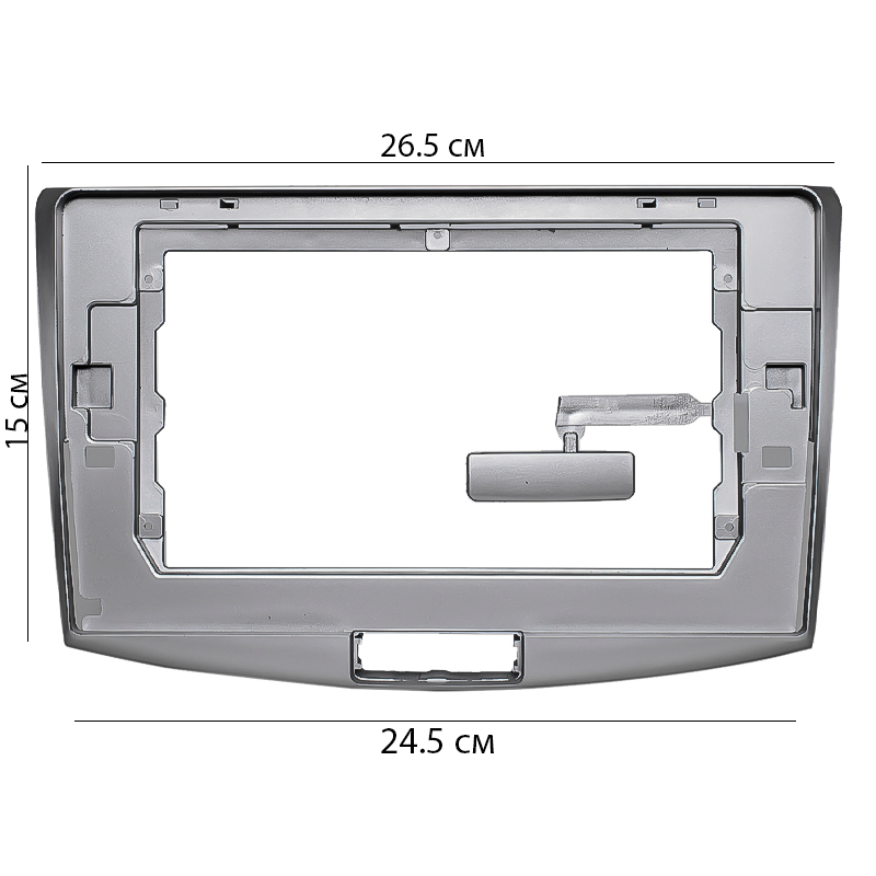 Переходная рамка Volkswagen Passat (B6, B7) 2005-2014 CC 2012-2018 (3409) 10"