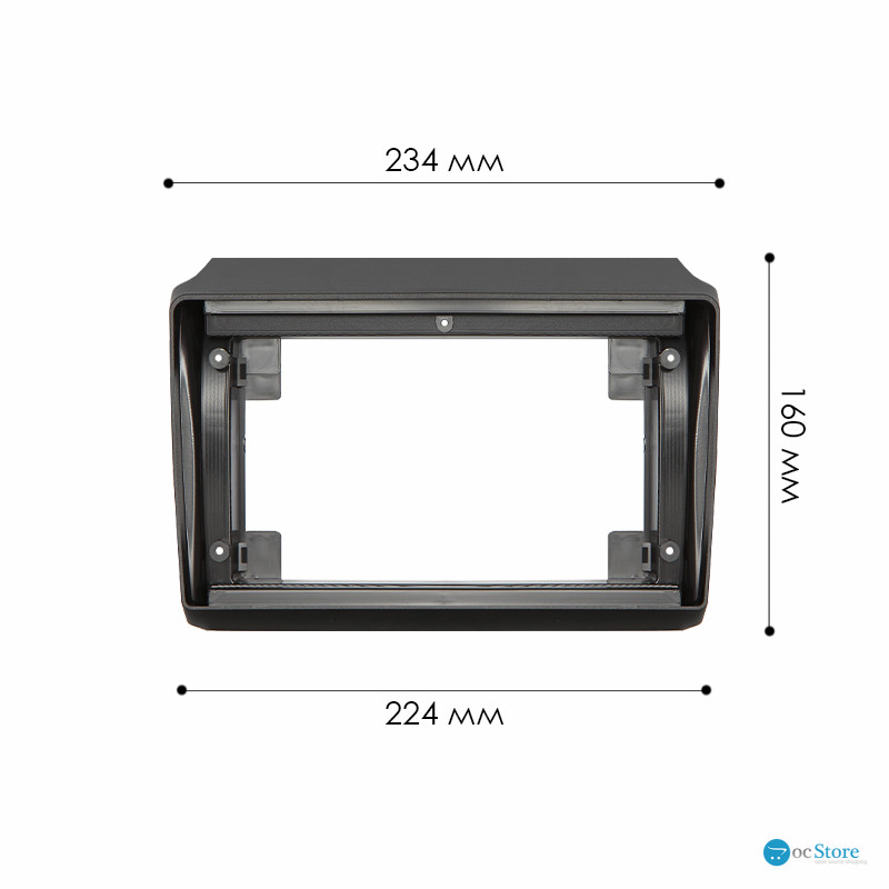 Переходная рамка Citroen Jumper 2011+ Peugeot Boxer 2011+ Fiat Ducato 2011+ (7591) 9"