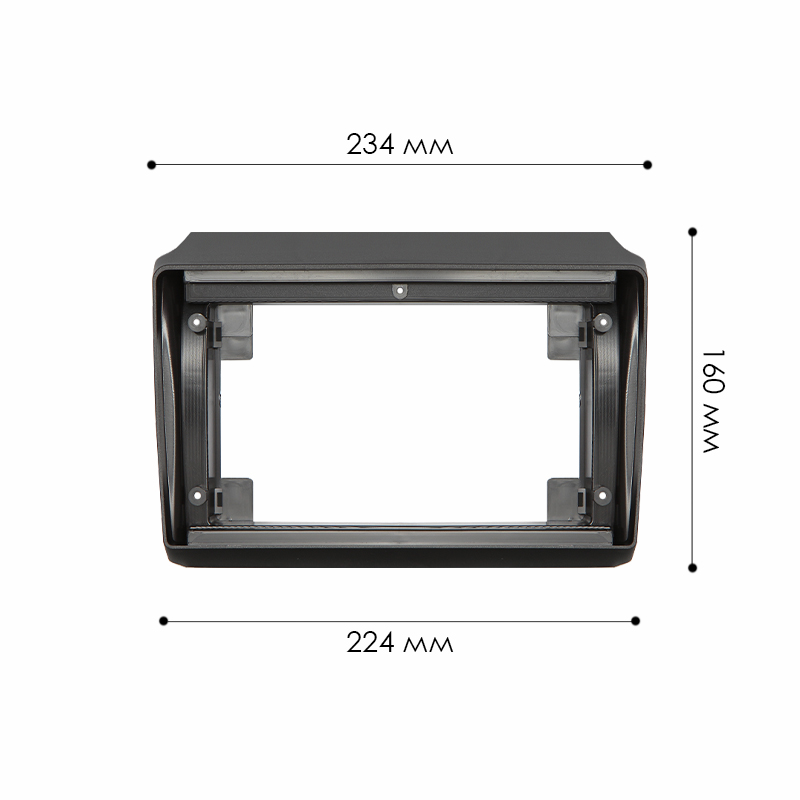 Переходная рамка Citroen Jumper 2011+ Peugeot Boxer 2011+ Fiat Ducato 2011+ (7591) 9"