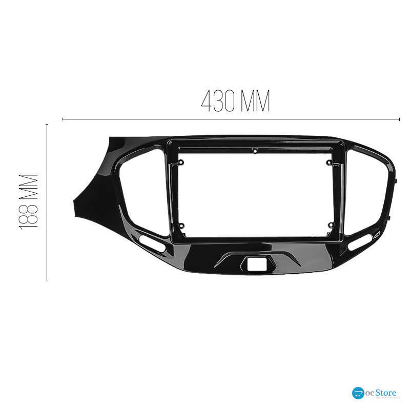 Переходная рамка Lada Vesta 2015+ (6540) 9"