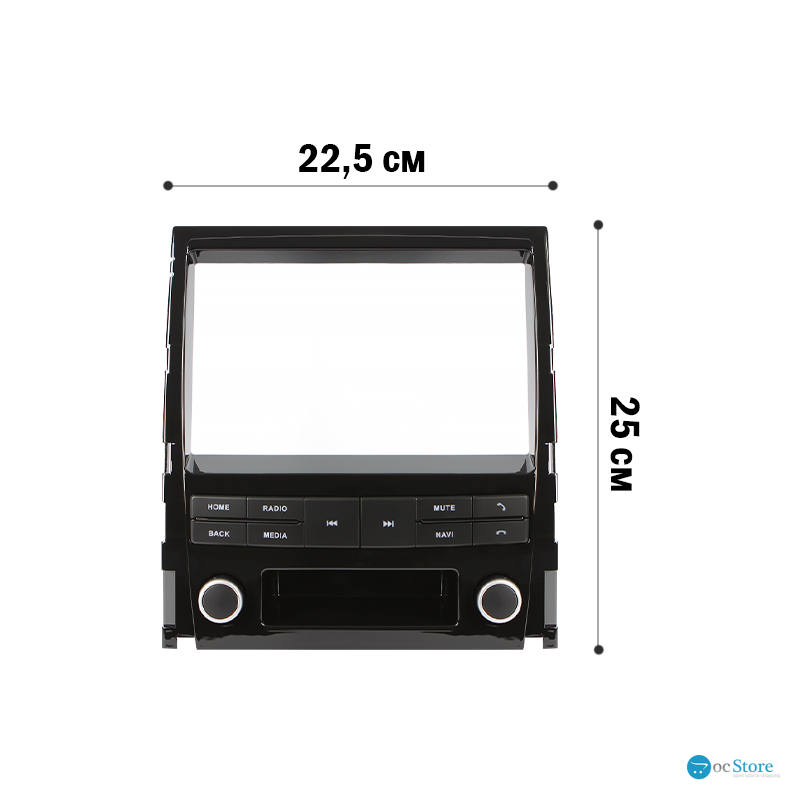 Штатный комплект переходная рамка с проводкой Cadillac Escalade 2006-2013 (1234-329) 9" + canbus