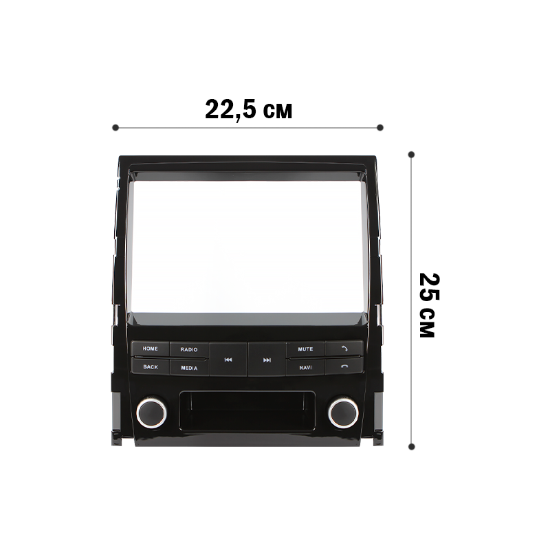 Штатный комплект переходная рамка с проводкой Cadillac Escalade 2006-2013 (1234-329) 9" + canbus