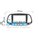 Переходная рамка Fiat Doblo 2015+ (7255) 9"