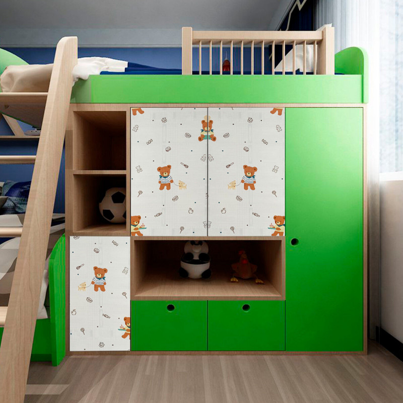 Самоклеюча плівка дитяча 0,45х10м х 0,07мм Ведмедик SW-00000818