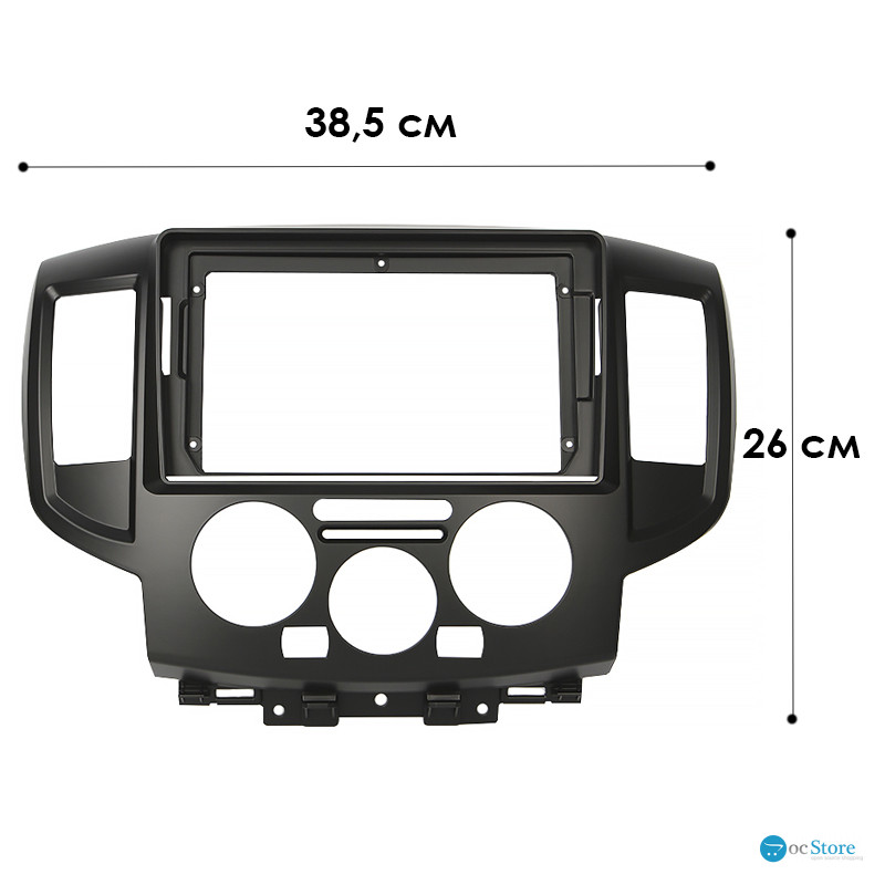 Переходная рамка Nissan NV200 2009+ (6371) 9"