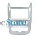 Переходная рамка Renault Dacia Logan 2009-2013 Sandero 2007-2011 Nissan NP200 2009+ Dacia Duster 2010-2013 (RE 021N) 7179 9" Silver