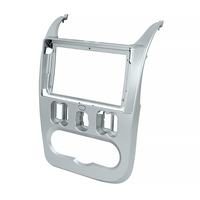 Переходная рамка Renault Dacia Logan 2009-2013 Sandero 2007-2011 Nissan NP200 2009+ Dacia Duster 2010-2013 (RE 021N) 7179 9" Silver