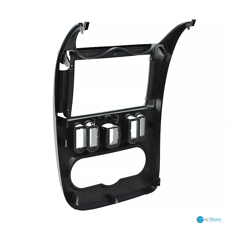 Переходная рамка Renault Dacia Logan 2009-2013 Sandero 2007-2011 Nissan NP200 2009+ Dacia Duster 2010-2013 (RE 021N) 7179 9" Silver