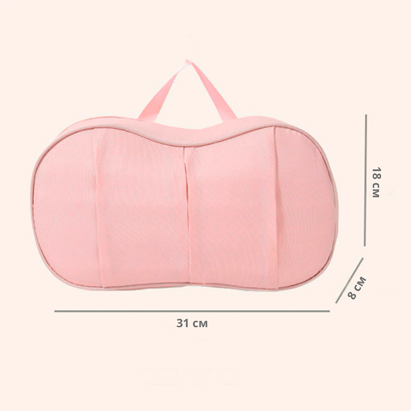 Женский дорожный органайзер #109 для нижнего белья бюстгальтеров носков Light Pink