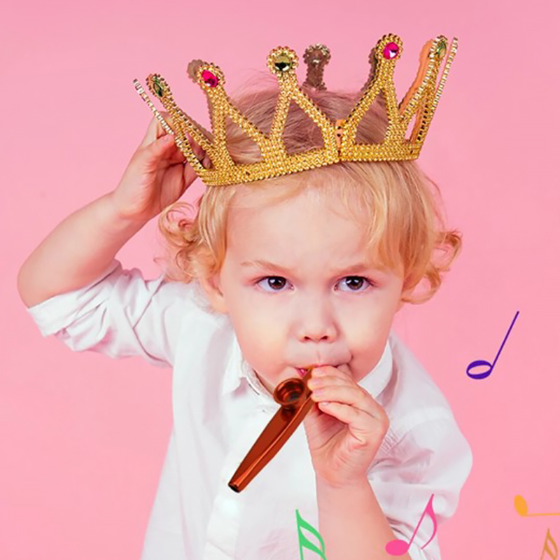 Музыкальный инструмент Kazoo реабилитационное оборудование тренировка мышц рта казу Red