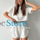 Женский комплект для дома и сна SM24107A футболка и шорты женская пижама White L