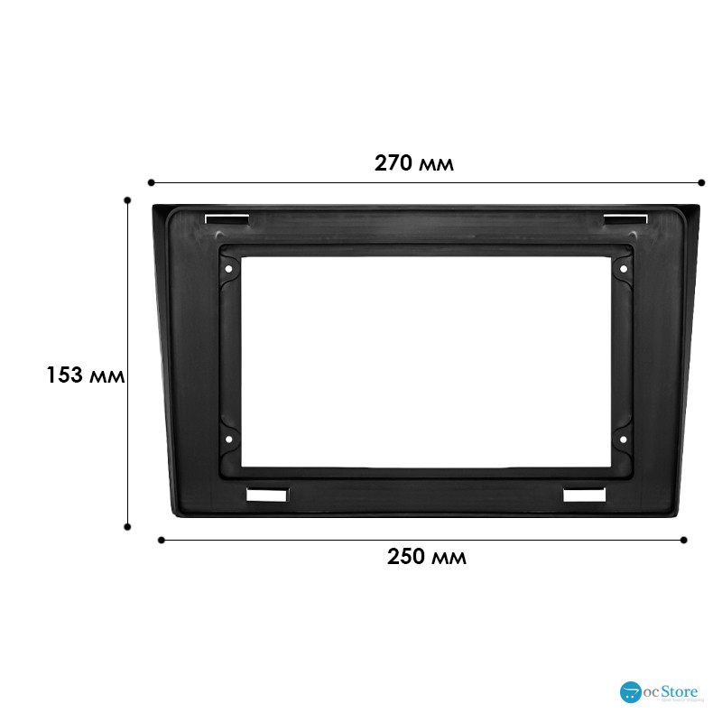 Рамка переходная для Mazda CX-9 2007-2016 (6860) 10.1"