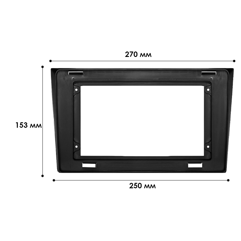 Рамка переходная для Mazda CX-9 2007-2016 (6860) 10.1"