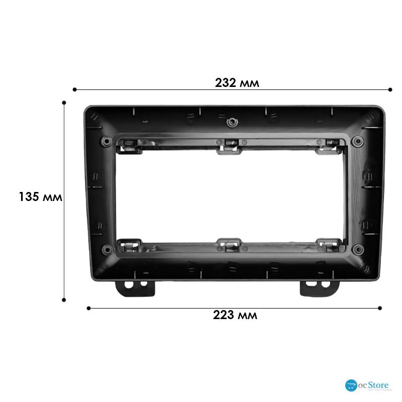 Переходная рамка Mazda MPV 1999-2005 Premacy 1999-2005 (7597) 9"