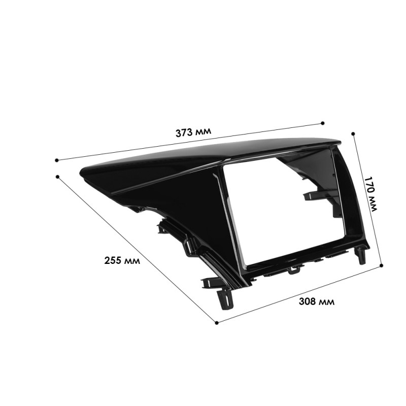 Переходная рамка Mitsubishi Eclipse Cross 2019+ (6781) 9"